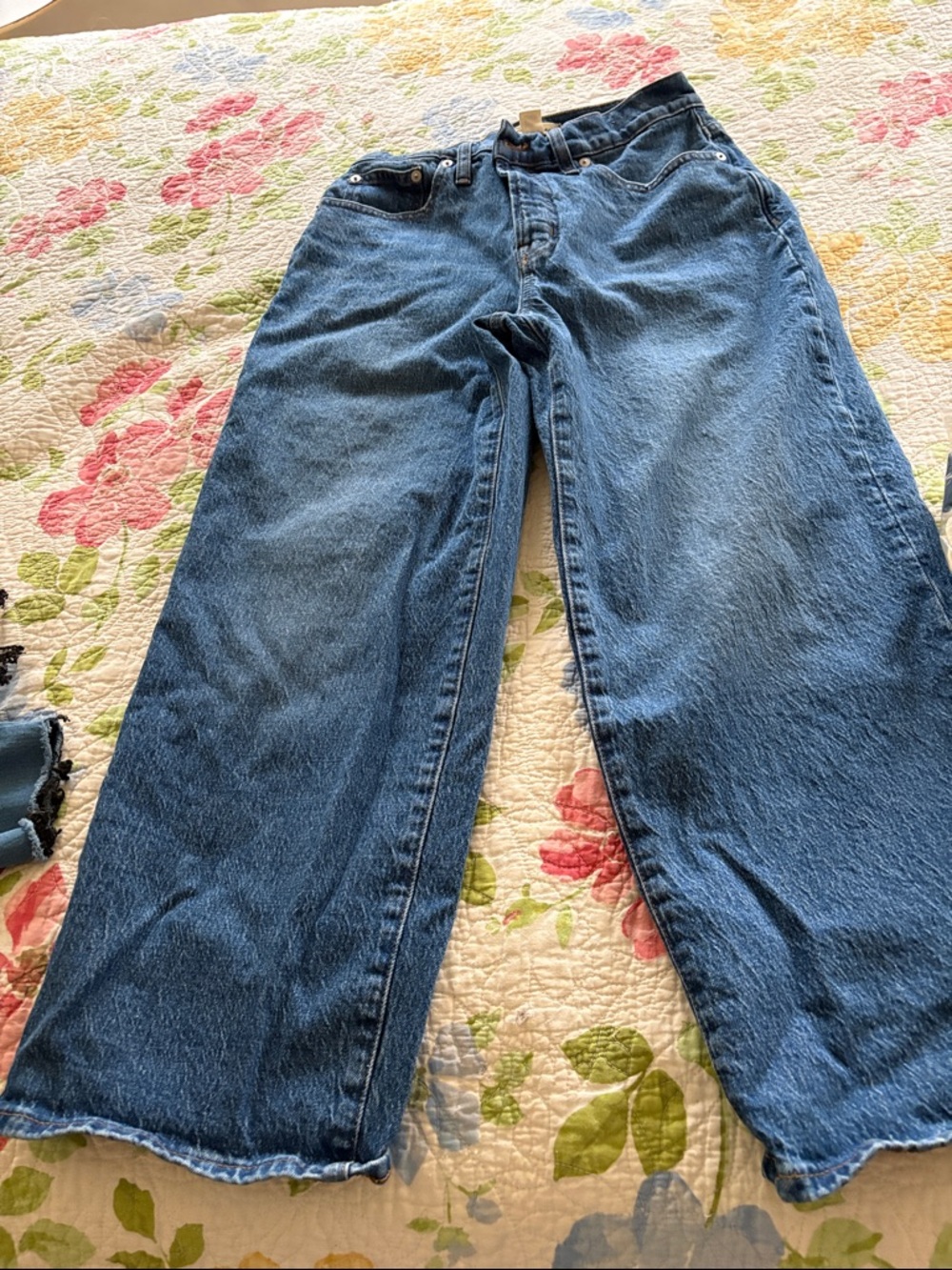 Madewell Women's Boot-Cut Jeans - Medium Blue Denim
